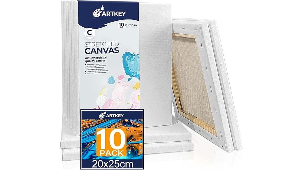 eight by ten canvas pack