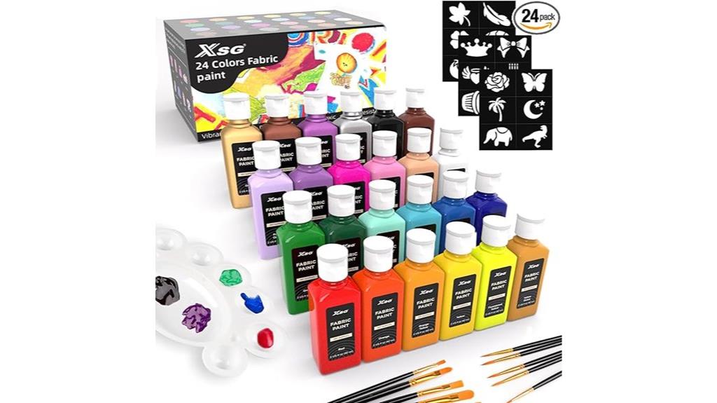 fabric paint set