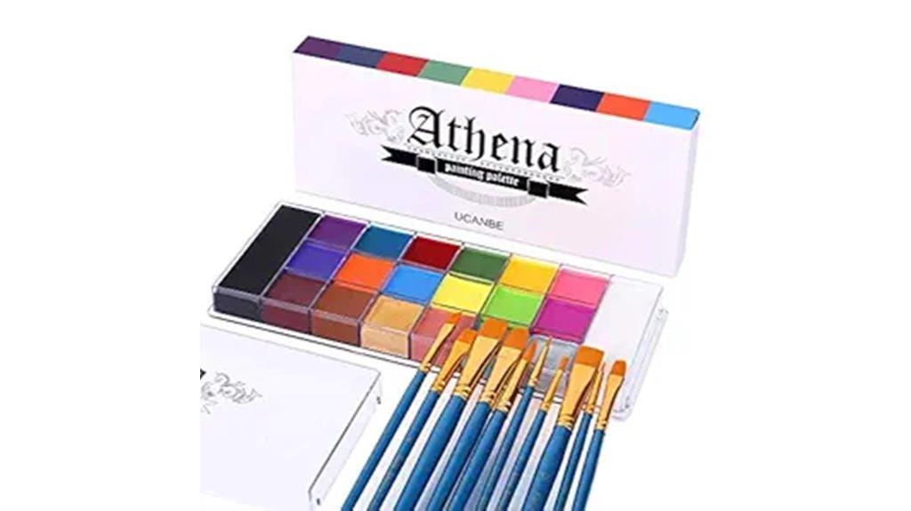 face and body paint kit