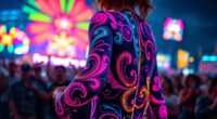 festival ready vibrant body paints