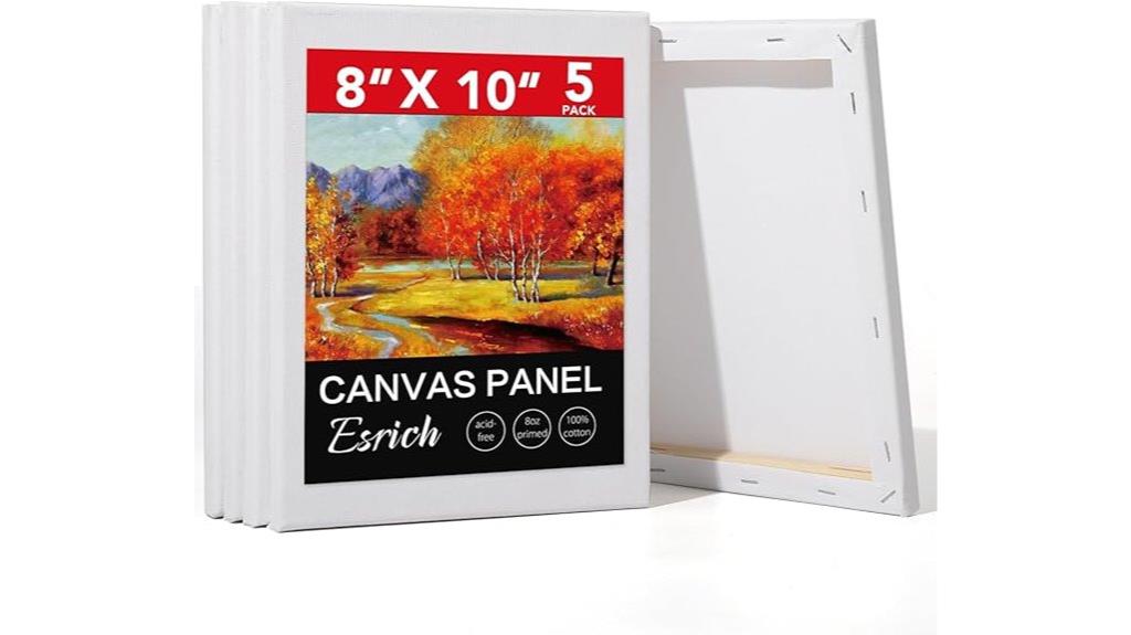 five canvas prints pack