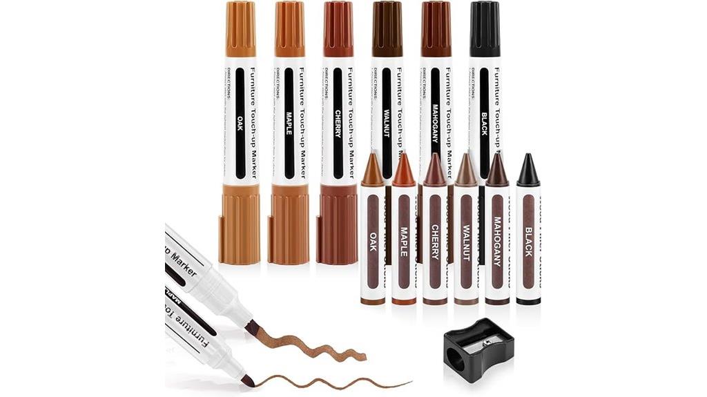 furniture touch up marker set