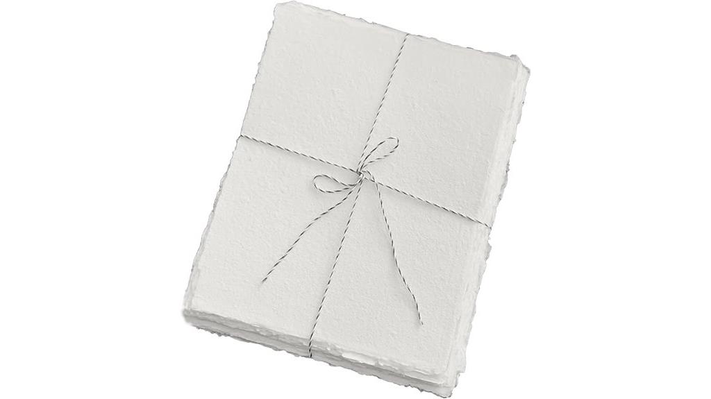 handmade watercolor paper sheets