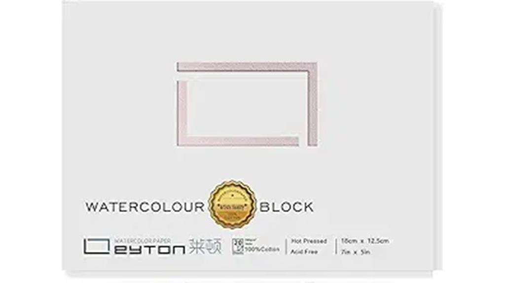 heavyweight watercolor paper block