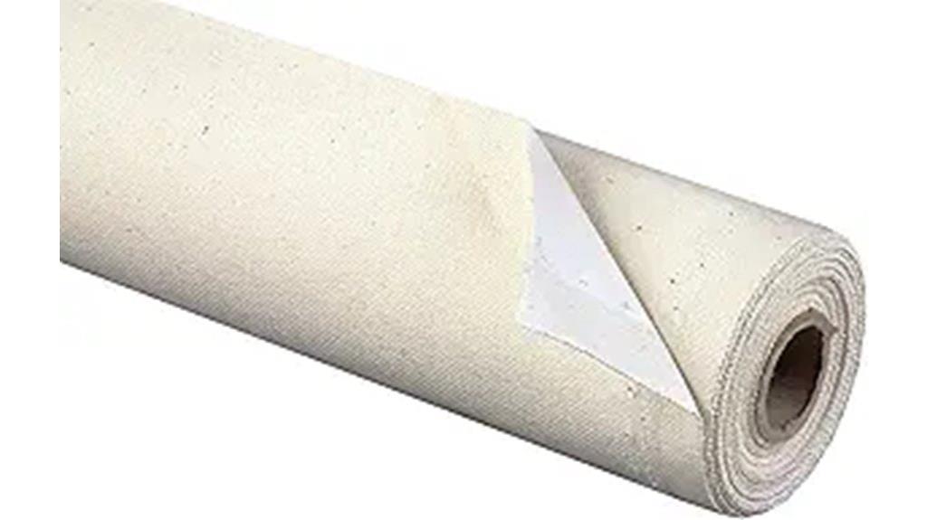 large cotton canvas roll