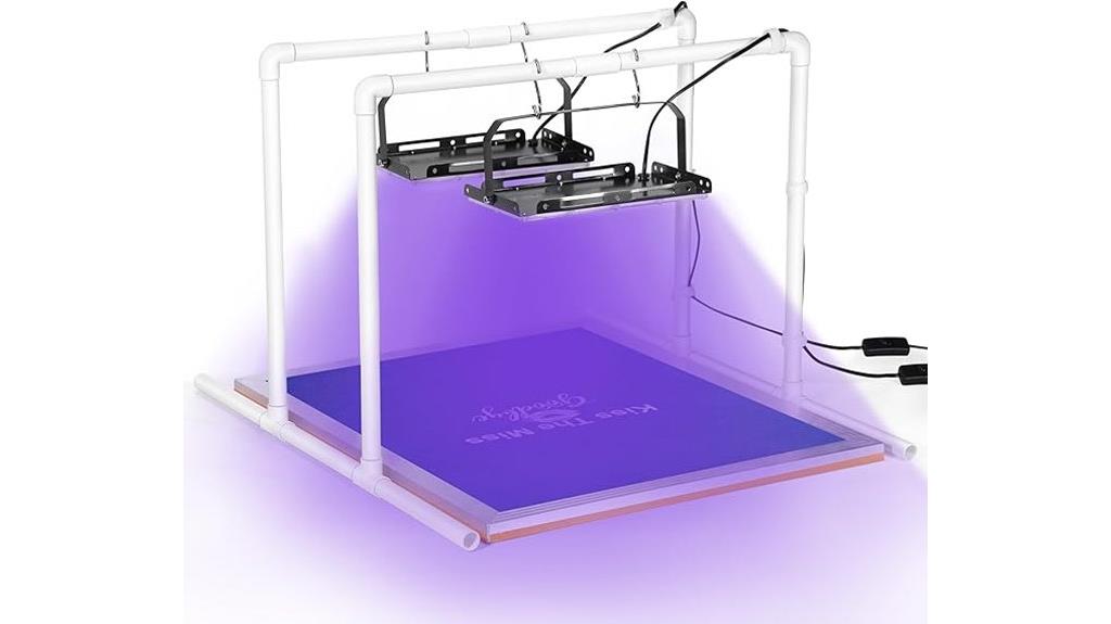 led uv screen printer