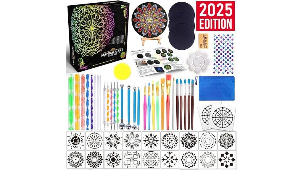 mandala dotting painting kit