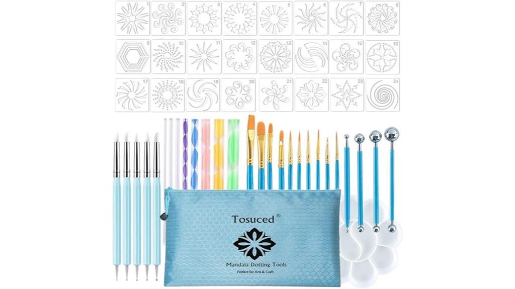 mandala dotting painting tools