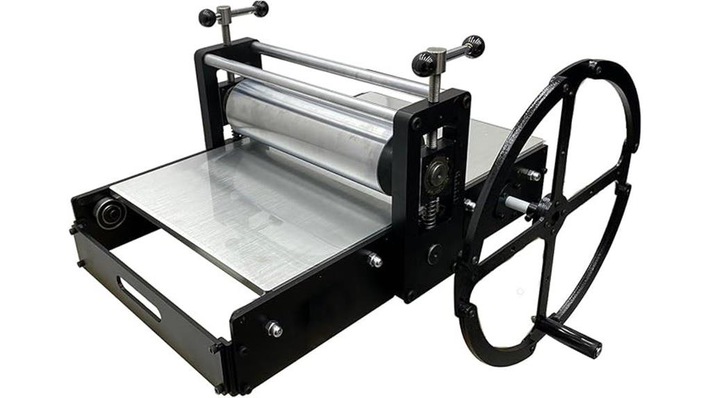 manual printmaking etching press