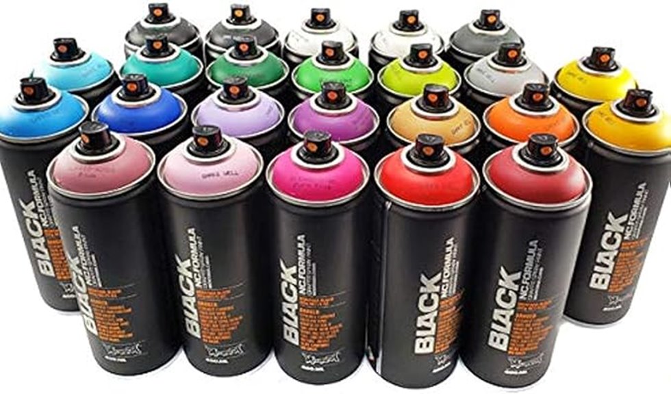 montana black spray paint