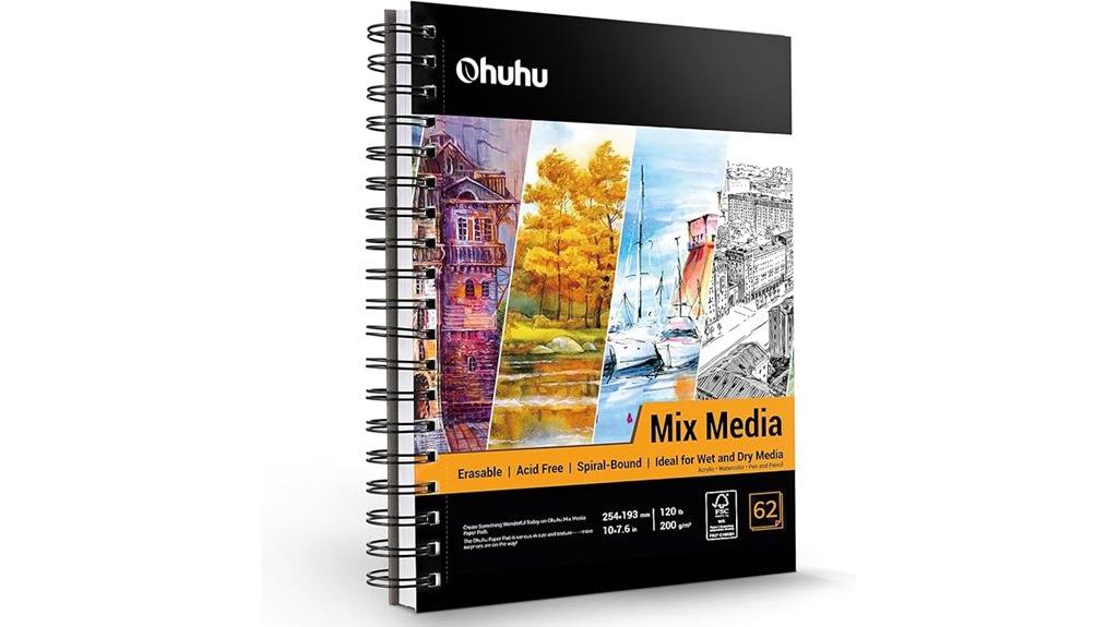 ohuhu sketchbook 10x7 6