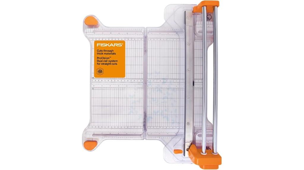 orange 12 inch rotary trimmer