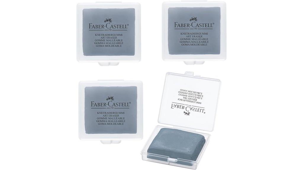 pack of four erasers