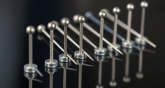perfect alignment with pins