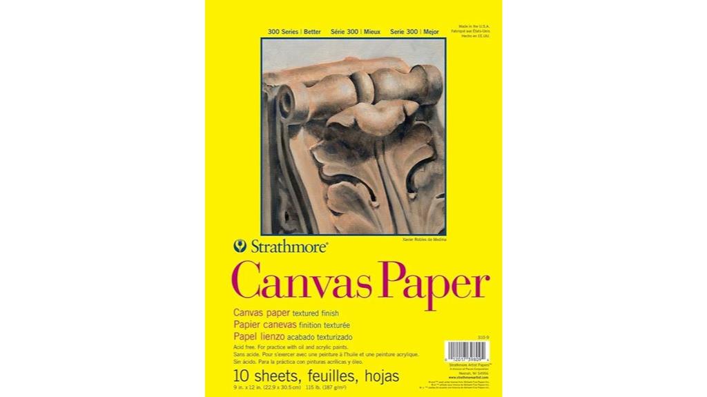 premium 9x12 canvas paper