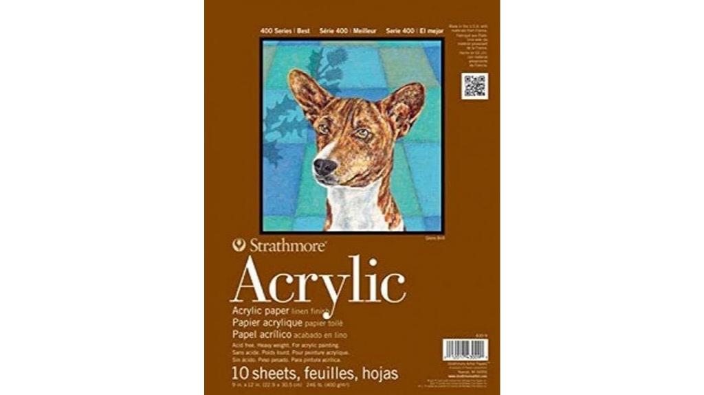 premium acrylic paper pad