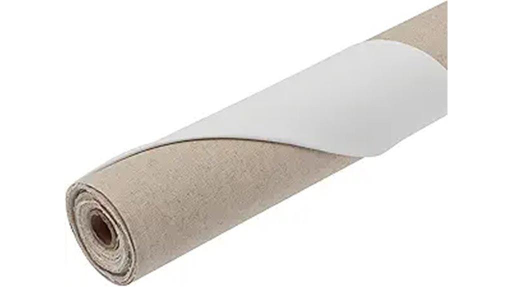 primed linen canvas roll