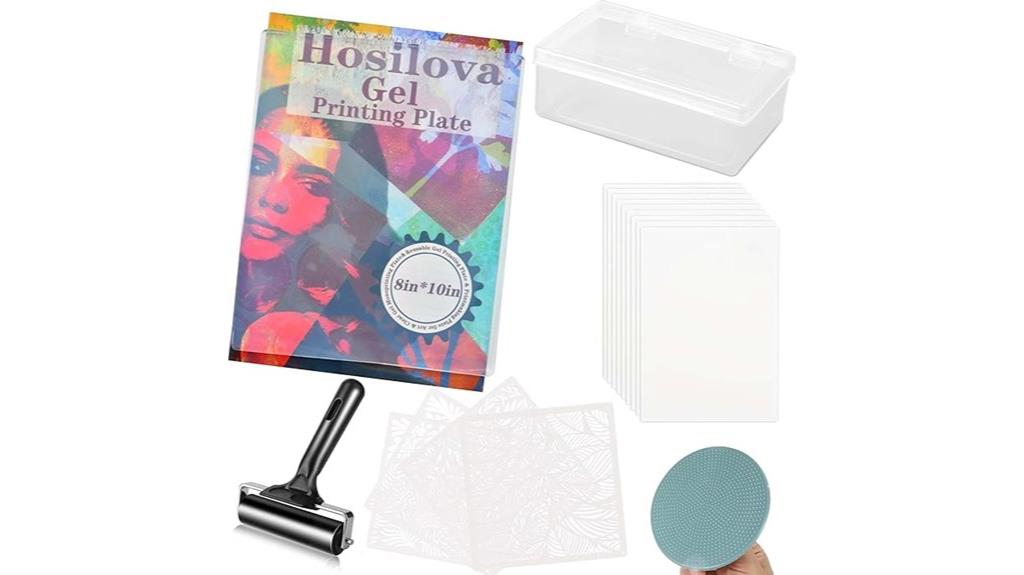 reusable 8x10 gel plate