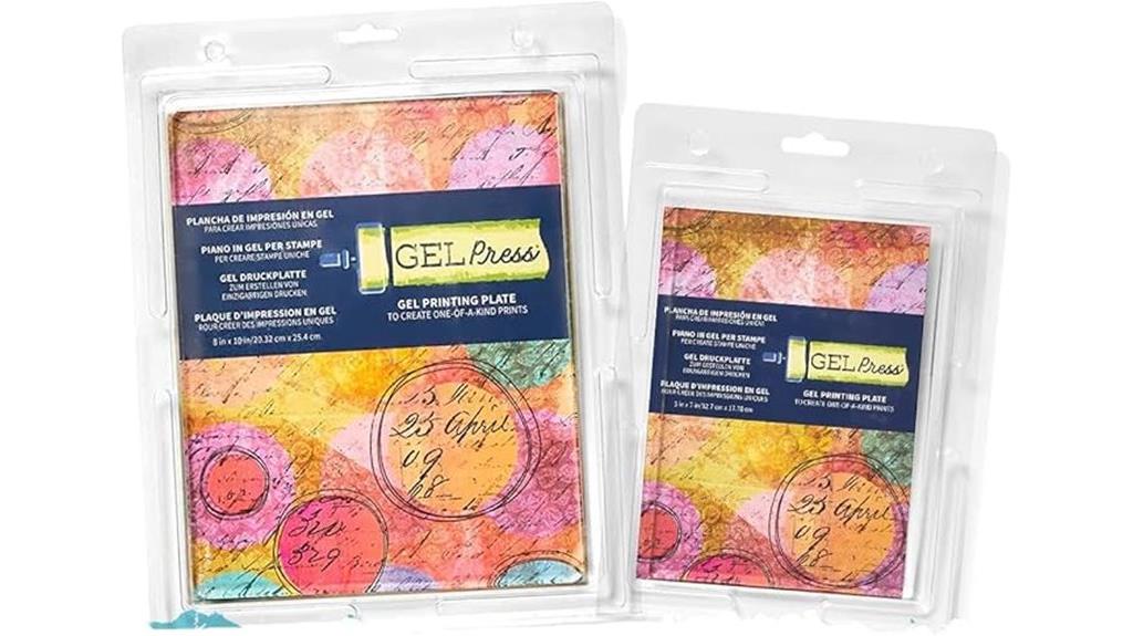 reusable gel printing plates