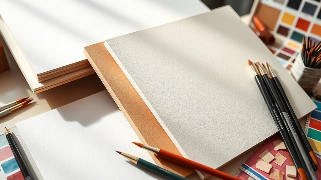 selection criteria for illustration boards