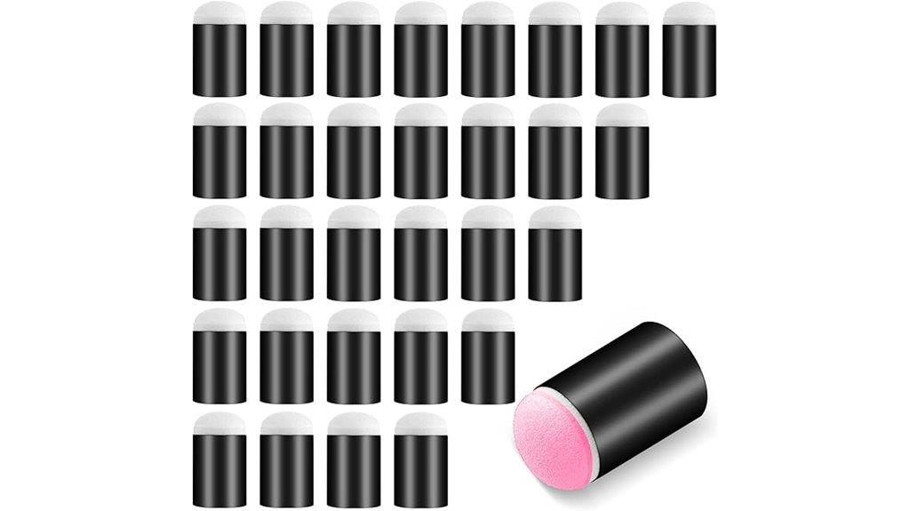 set of 30 finger sponge daubers