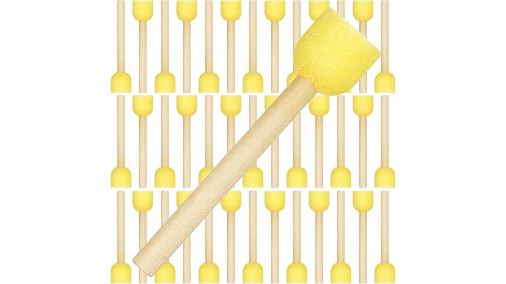 set of 40 sponge brushes