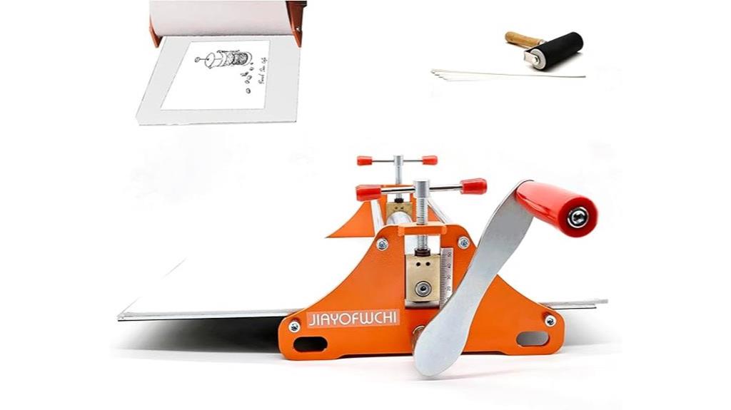 simple etching letterpress