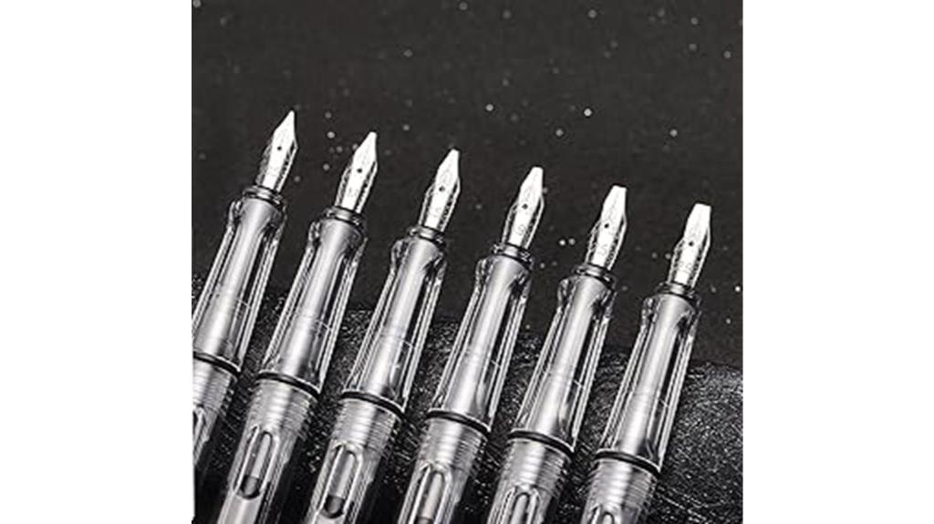 six tip calligraphy set
