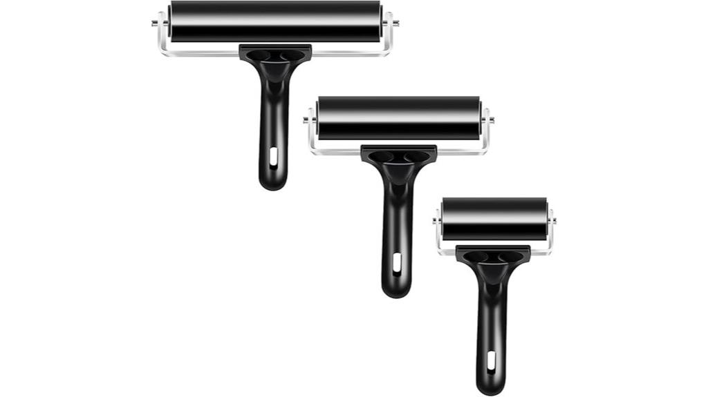 soft rubber craft rollers