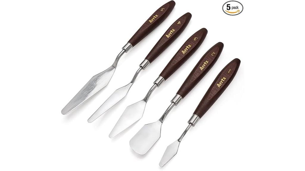 stainless steel painting set