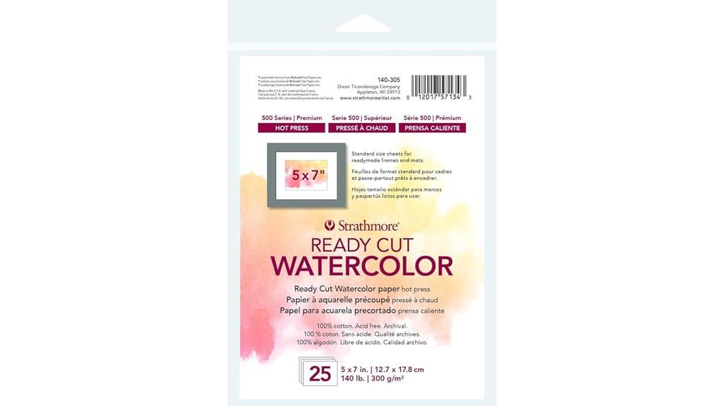 strathmore 140 305 watercolor paper