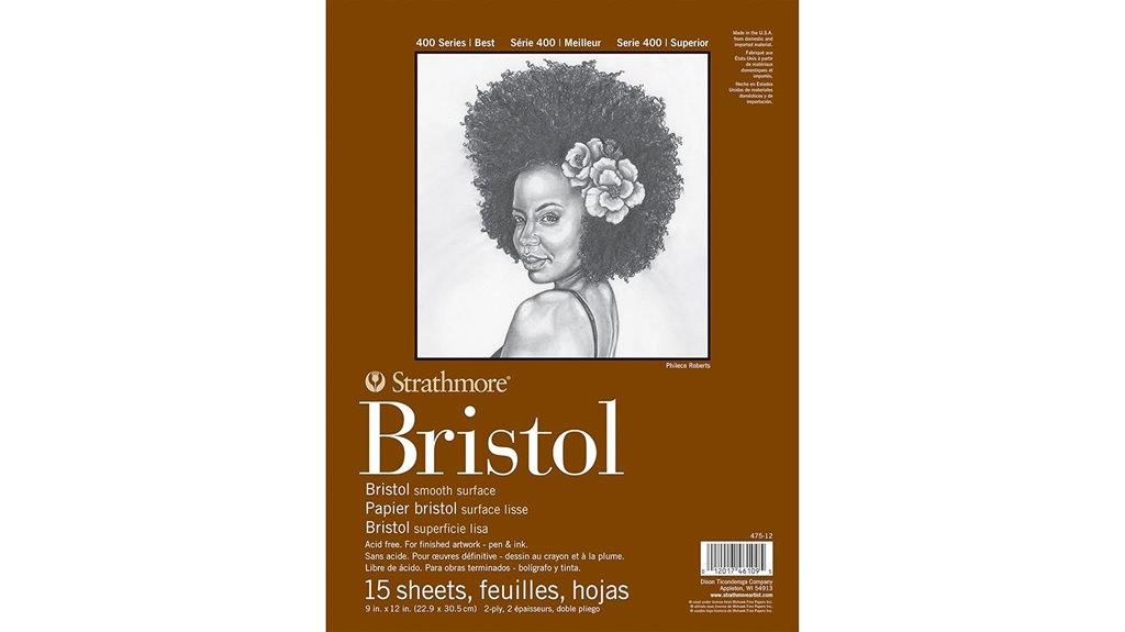 strathmore bristol paper pad