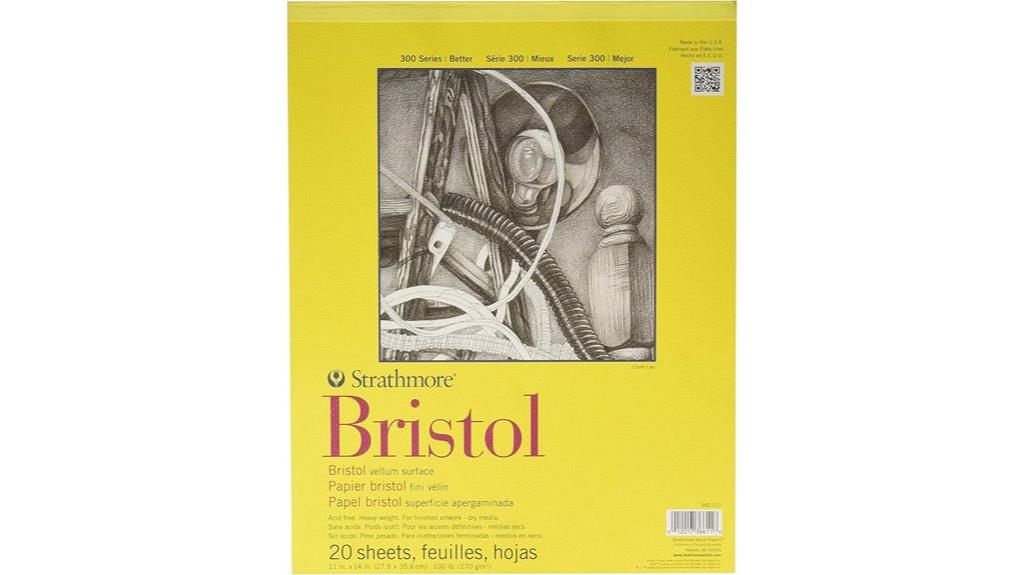 strathmore bristol paper pad