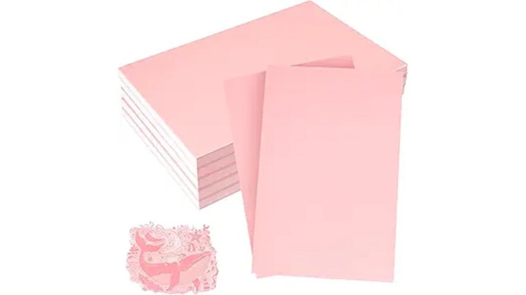 ten piece linoleum block set