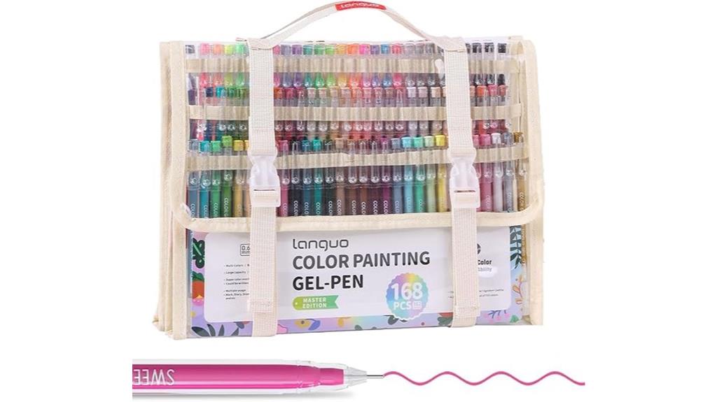 thin gel pen set