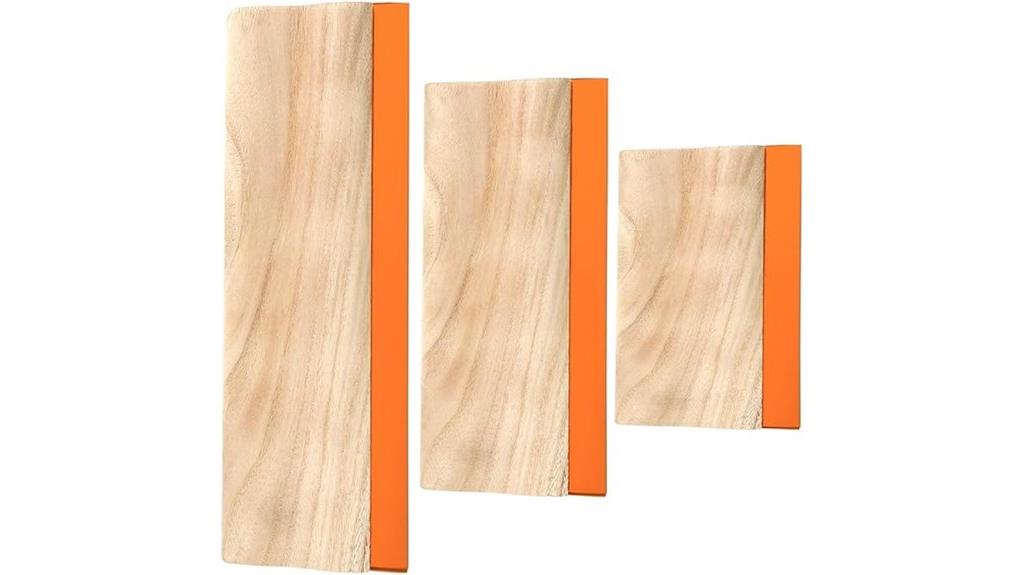 three piece squeegee set