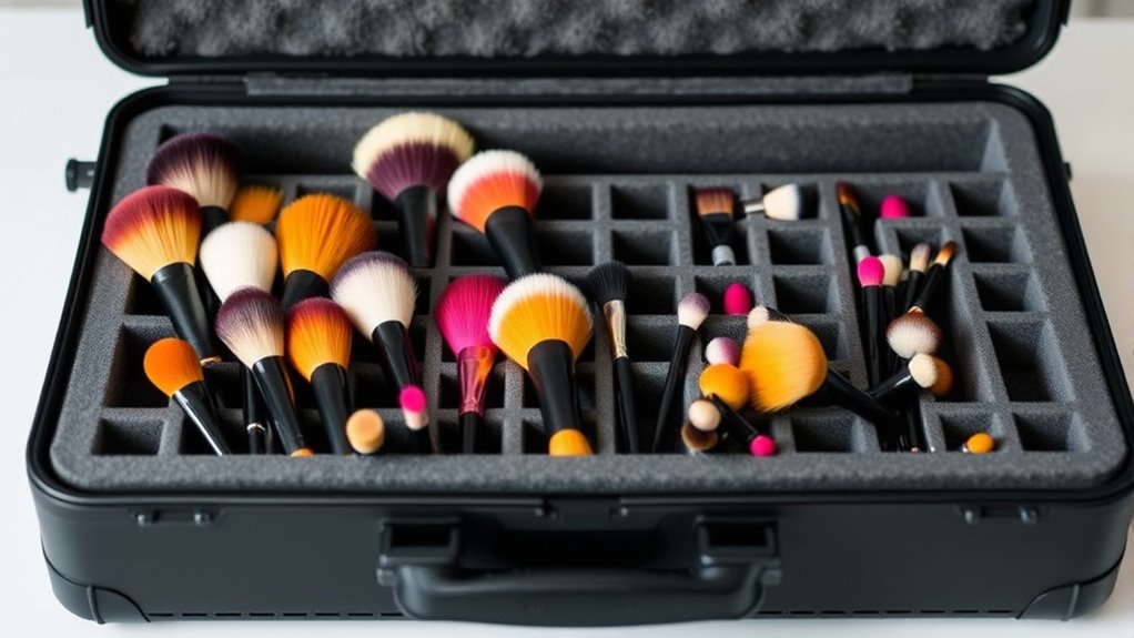 top brush storage solutions