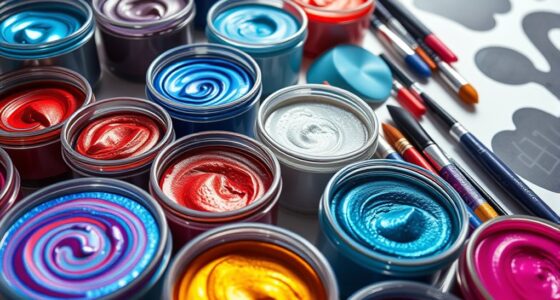 top face painting supplies