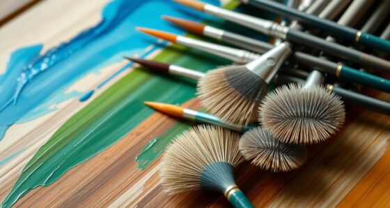 top fan brushes for landscapes