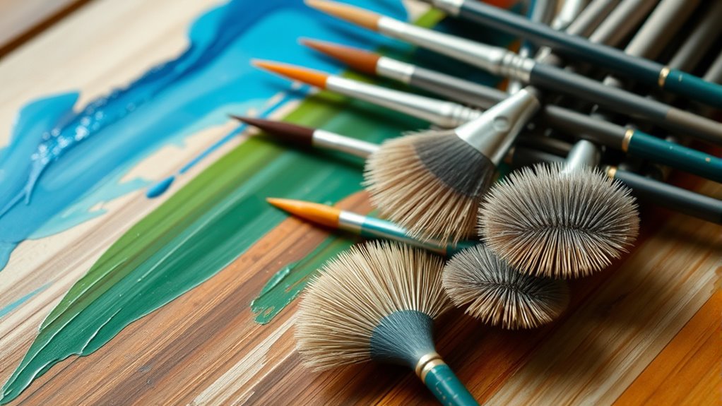 top fan brushes for landscapes
