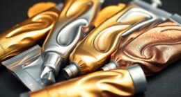 top metallic acrylic paints