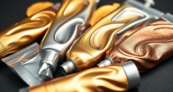 top metallic acrylic paints