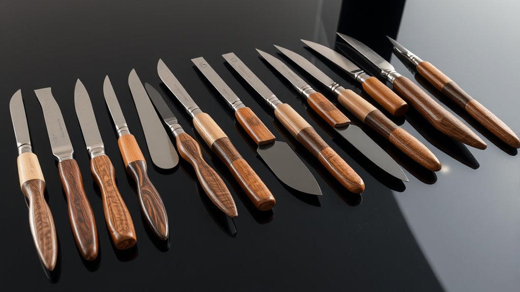 top palette knives selection