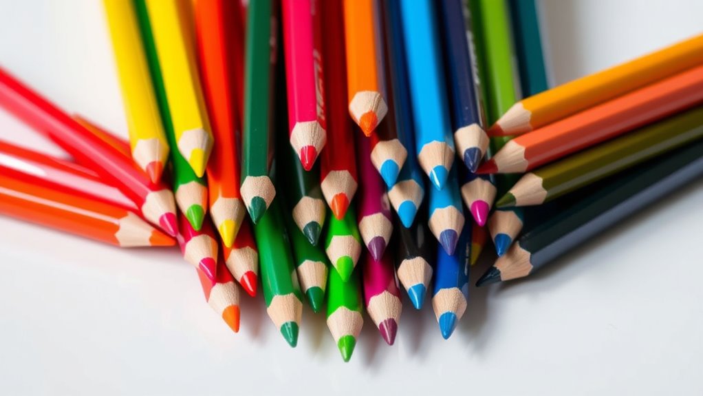 top vibrant colored pencil sets