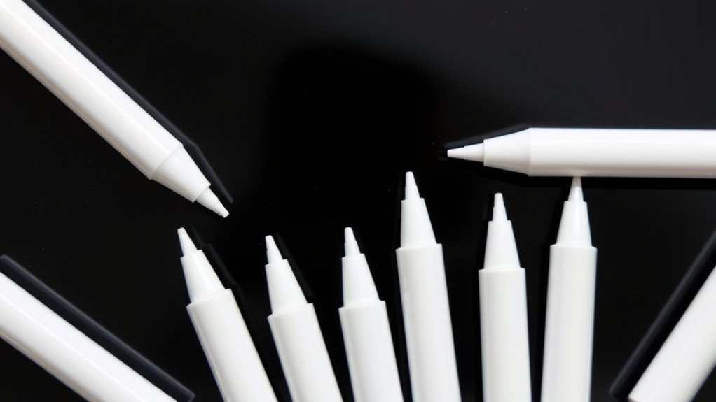 top white gel pen list
