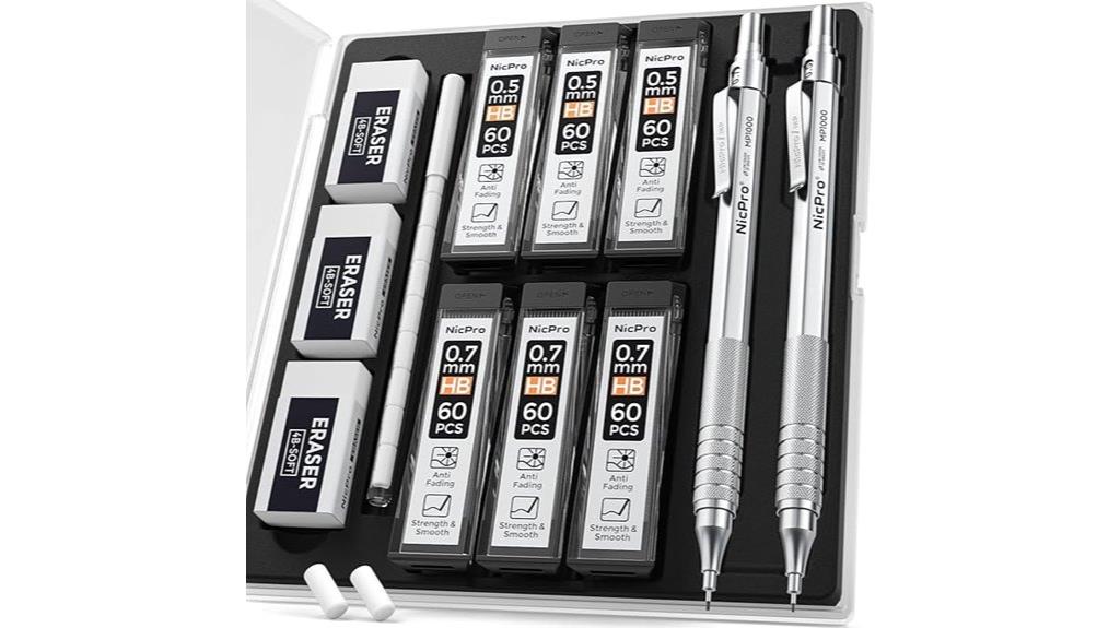 two pack mechanical pencils