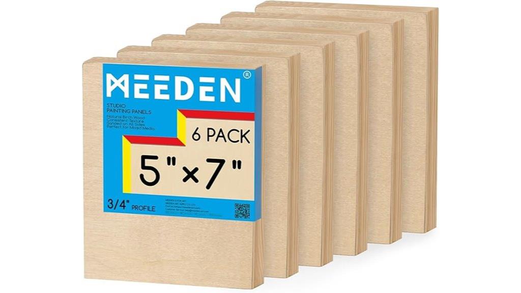 unfinished wood canvas pack
