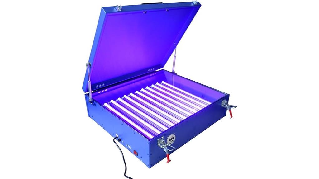 uv exposure screen printer