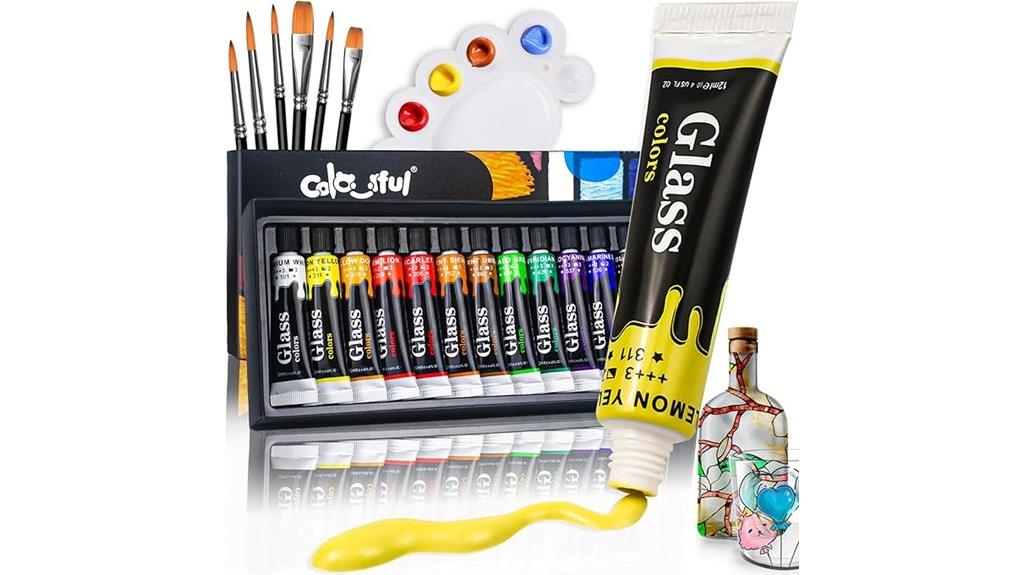 vibrant acrylic paint kit