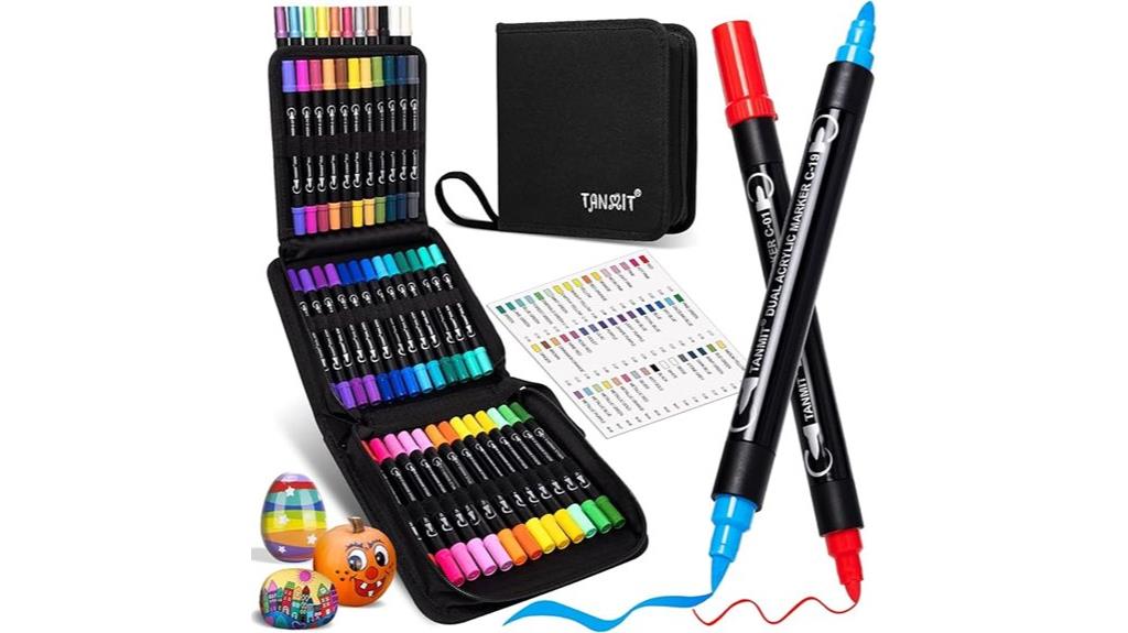 vibrant multi surface paint markers